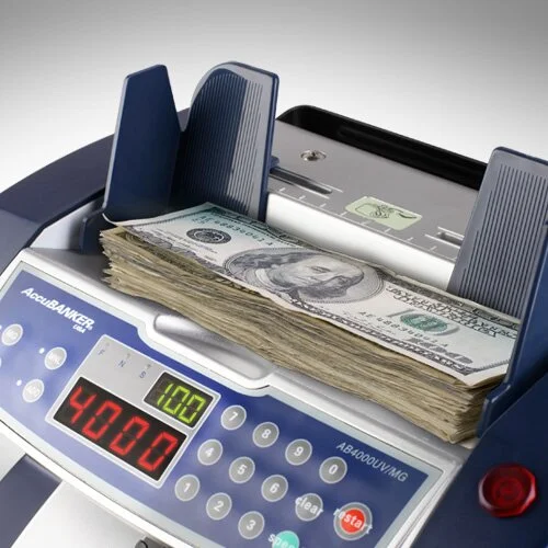 2-AccuBANKER AB 4000 UV/MG currency counter